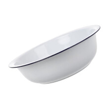 Enameled Coated Cooking Bowl Scratch Proof Design Enamelware For Mixing Ingredient Dishwasher Safe Kitchen Tool