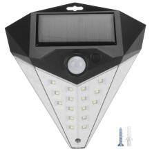 Outdoor Solar Wall Light With Motion Sensor LED Dimmable Waterproof Security Light Energy Saving Lighting System Auto Charging Design
