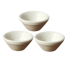 3 Pcs Kids Ceramic Bowl Model Toys Pretend Cooking Toys Miniature Bowl Toys