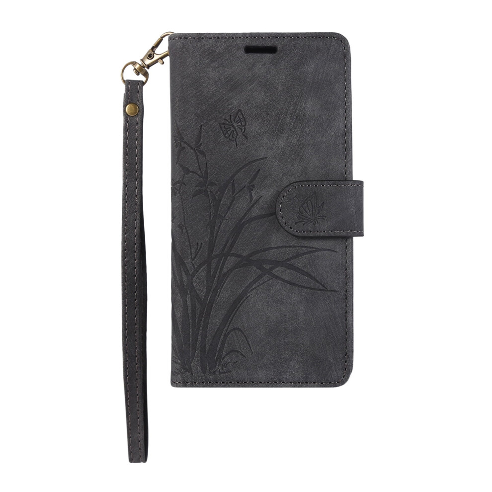 Tech Circle Wallet Case For Iphone 15 (6.1", 2023) Â Pu Leather, Magnetic Flip, Kickstand, Card Holder, Wristlet, Black 9097180921974