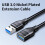 USB 3.0 verlengkabel A mannelijk naar vrouwelijk 1 meter 7
