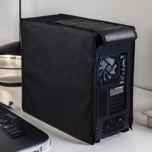 Waterproof Dust Protection Cover For Computer Case With Double Zippers 1