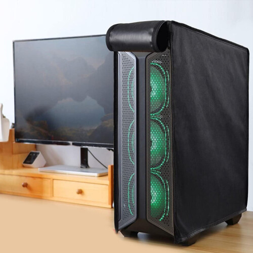 Waterproof Dust Protection Cover For Computer Case With Double Zippers 2