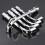 L Shaped Hexagonal Key Angled Double Head Hexagonal Socket Wrench for Precisions Work and Mechanical Repair Spanner Tool 6