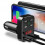 FM Transmitter Car Kit with USB Fast Charging and 7