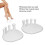 Thin Toe Separator for Bunions, Relieve Soreness, One Size 3