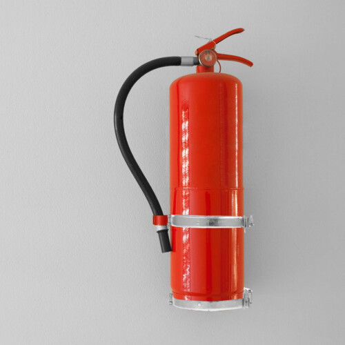 NICEXMAS for Home Small Fire Extinguisher Stand Wall-mounted Household 2