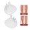 Thin Toe Separator for Bunions, Relieve Soreness, One Size 7