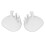 Thin Toe Separator for Bunions, Relieve Soreness, One Size 9