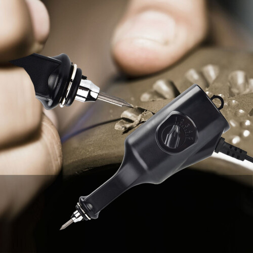 Etching Tool Adjustable Stroke Depth Engraving Stencils Handheld Electric Engraver Tool Tungsten Carbide Tip Multi Surface Engraving Machine For 2