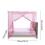 WZXPWT Mosquito Net Bed Canopy Twin Size 3