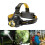 Rechargeable LED Headlamp with USB, 3 Modes & 90 Adjustable Beam – Compatible with Camping, Running, Cycling, Climbing 2