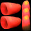 NICEXMAS Led Finger Flicker Thumb Light Red Pvc 5Pack Prank Props 4