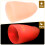 NICEXMAS Led Finger Flicker Thumb Light Red Pvc 5Pack Prank Props 6