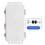 Plastic Outdoor Electrical Connection Box Waterproof Connection Cable Enclosure Electrical Junction Box Easy to Install 4