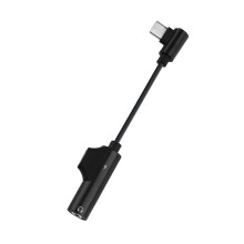 2-Pack Black Type Adapter for Phone with Reversible Design Compatible with Multiple Devices