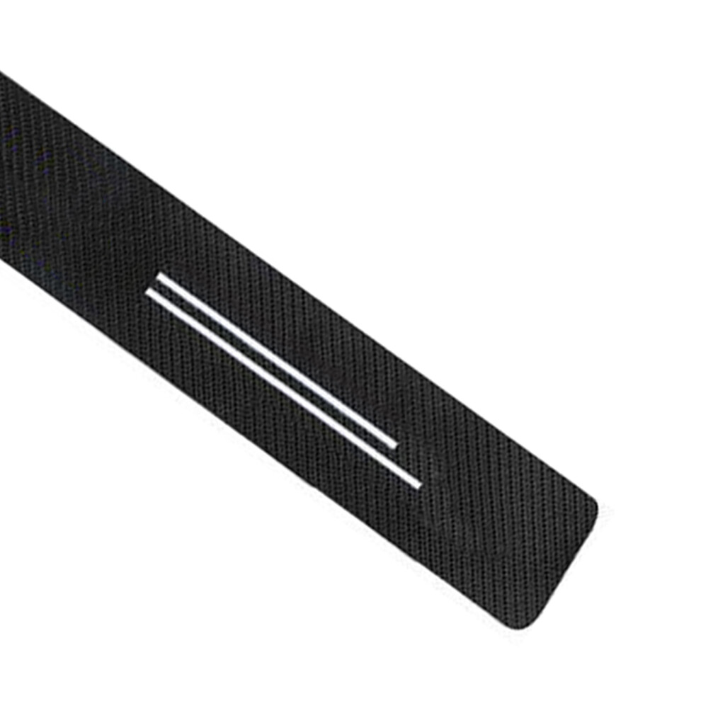 Cartoon Cute Car Door Sill Strip 4Pcs Pu Leather Scratch Protection 6911373573999