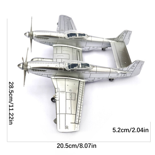 1/48 Σετ συναρμολόγησης μοντέλων αεροσκαφών - Εκπαιδευτικό παιχνίδι για χόμπι, 2