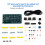 Kits DIY de Relógio Eletrônico Conjunto de Display LED de Tubo Digital Peças e Componentes de Módulo Eletrônico  5V-12V 5