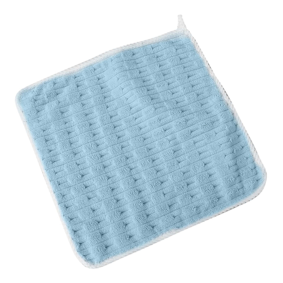 Soft Velvet Washcloths Small Size,Quick Drying Highly Absorbent Face Towels, For Bath Room, Hotel, Travel Coral