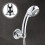 Vacuum Suction Cup Shower Holder Adjustable Handheld Shower Bracket 5