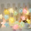 Luci a stringa LED Crackle Star da 9,8 piedi (3 metri), 10 lampade, multicolore 5
