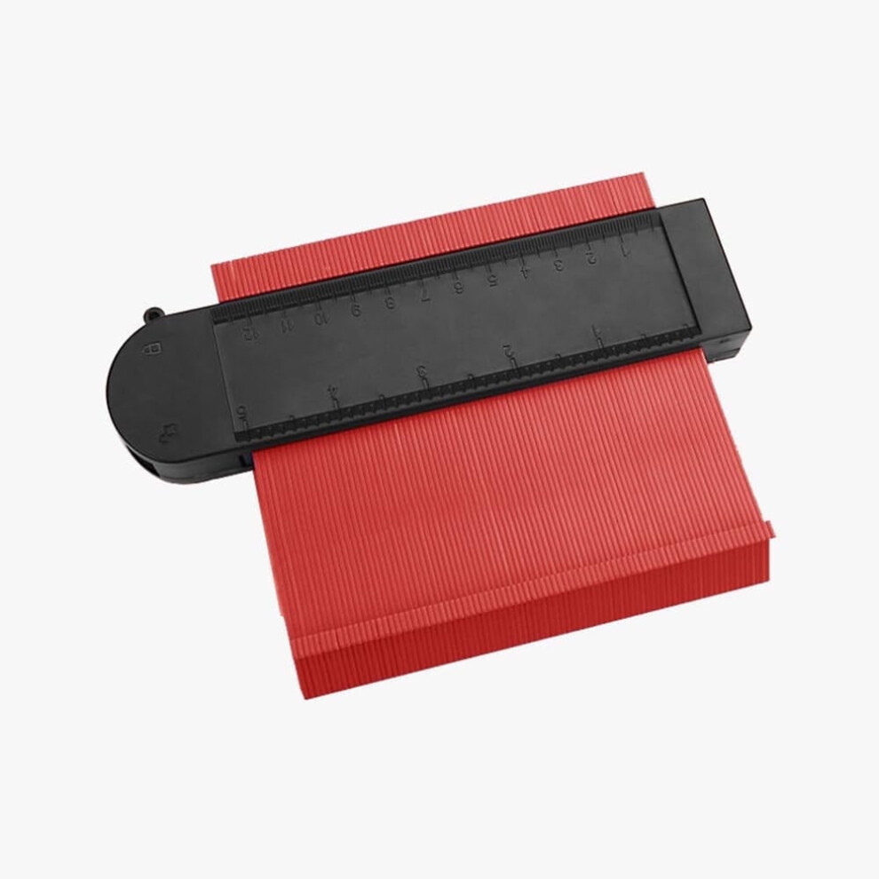 Widened Profile Gauge With Lock For Precise Contour Measurement - Duplicator Tool For Tiling, Laminate, And Wood Marking 9341593730198