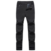 Schneehose, Skihose, warme Hose, Damen-Skihose, Damen-Winterbekleidung, Schneeanzug für Damen, Skihose Damen Schwarz L