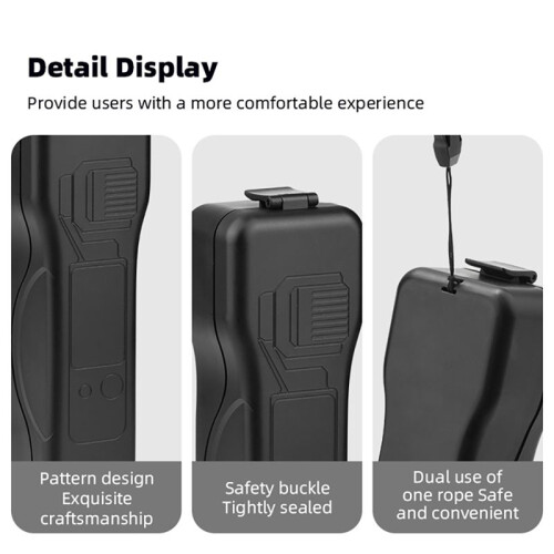 BRDRC for  Osmo Pocket 3 Camera Accessories Drop Resistant Protective Shell Portable with Lanyard Storage Box 2