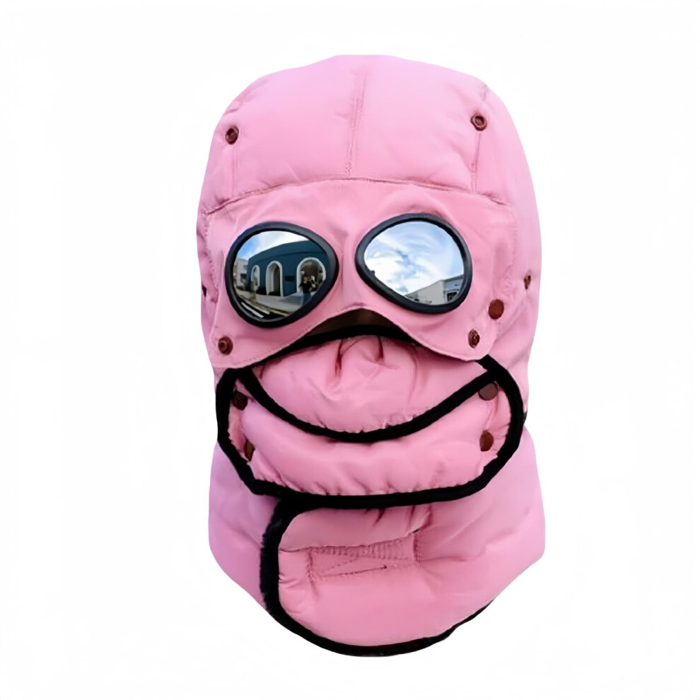 Unisex Windproof Balaclava Hat With Glasses Cutouts 354484917362
