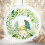 Décoration de Pâques Jésus 2D plate à suspendre 2