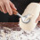 1Pc Brown Wooden Dough Cutter Dough Scraper with Ergonomic Handle for Kitchen Use 7