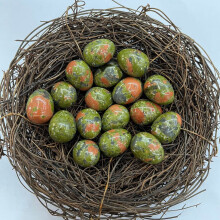 10PCS Stones Easter Eggs Perfect for Easter Hunt for Easter Decor