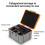 Portable Action Camera Storage Box Protective Storage Box for  Osmo Action 5 Pro /4/3 Camera Accessories Orange 6