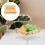 Decor Metal Fruit Plate Snack Storage Box Sundries Tray 3