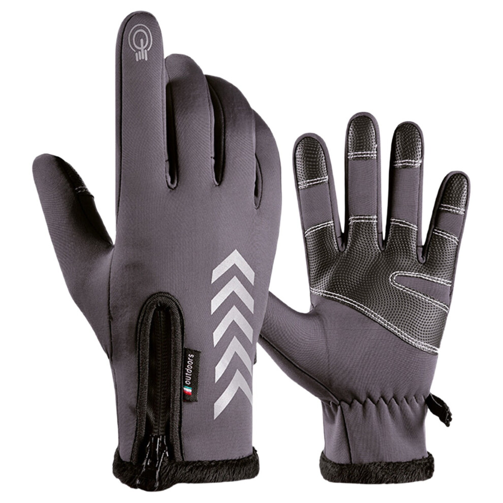 Winter Gloves Unisex Fleece-Lined Waterproof Touchscreen 9043876487248