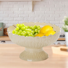 Fruit Plates, Draining Basket for Kitchen, Thickened and Sturdy Design, Good for Living Room Coffee Table, Ideal for Home Entertaining