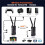 Kit Extensor Sem Fio Compatível com  1300FT, Transmissor e Receptor Compatíveis com , com Saída de Loop 1080P HD, Plugue UE 2
