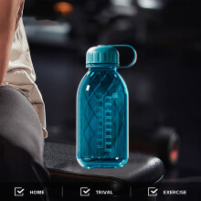 1500ml Leakproof Sports Water Bottle with Handle – Compatible with Gym, Yoga, Running, Cycling, Travel & Daily Use