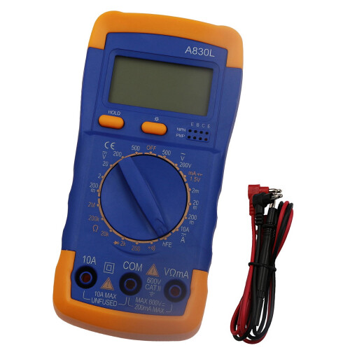 Multimeter Tester, Voltmeter Auto Ranging Ohmmeter Voltages Resistance Continuitys NCV Live Tester