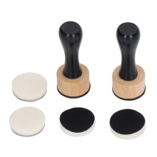 Ink Paint Mixing & Blending Tool Set – 2 Handles, 4 Foam Sponges, DIY Pattern Creation for Cardstock, Paper, Canvas & More