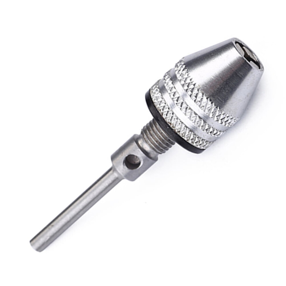 Aluminium Alloy Keyless Mini 3-Jaw Drill Chuck Adapter For 9180333324057