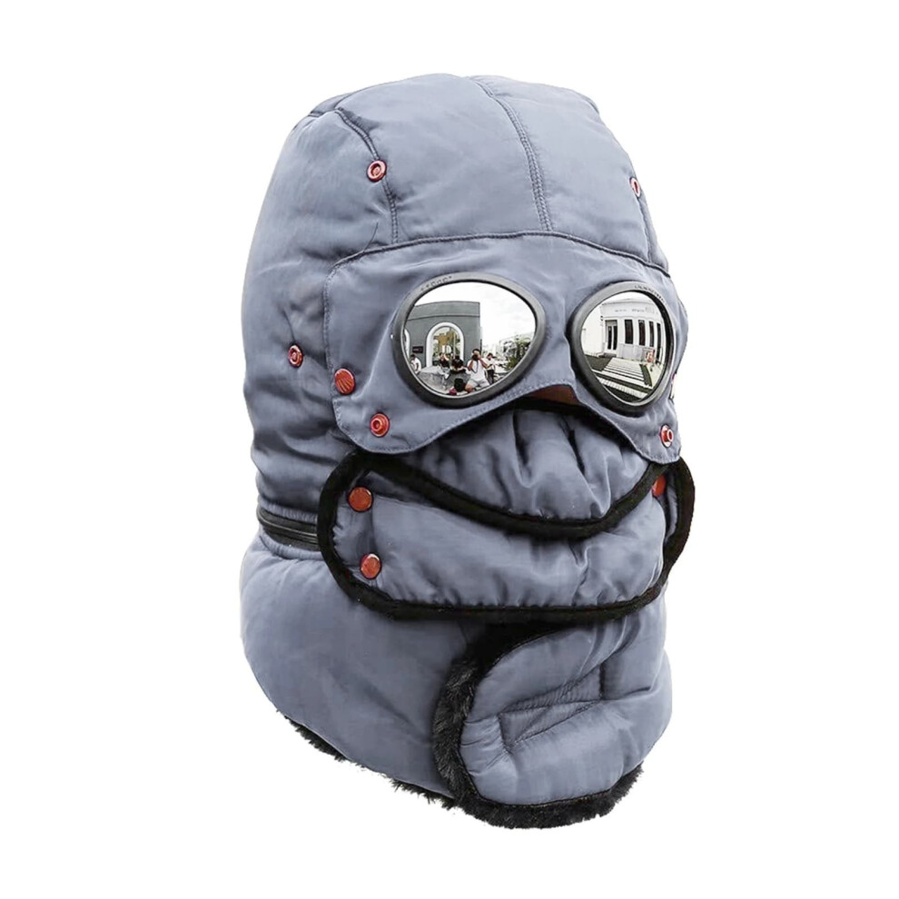 Unisex Winter Balaclava Hat With Glasses Cutouts 354484918215