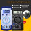 Multimeter Tester, Voltmeter Auto Ranging Ohmmeter Voltages Resistance Continuitys NCV Live Tester 4