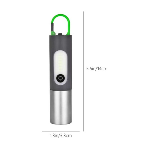 Outdoor Multifunctional Flashlight – High Brightness, Long Range, Side Light, Durable Plastic, for Camping, Emergencies & Home 2