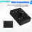 Audio  Selector with 3.5 mm Jack Audio  2 Inputs 1 Output Analogue Stereo Aux  Audio Splitter 4
