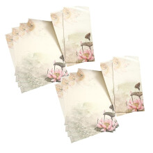 Retro Kawaii Envelopes Set Writing Paper 2PC