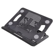 Adjustable Computer Stand Foldable Laptop Bracket Ergonomic for Desk Computer Stand with 360 Degree Rotating Base