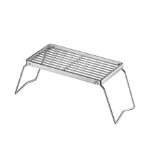 Portable Folding Stainless Steel Outdoor Camping Grills and Pit Camping Barbecue Equipment for Barbecue and Picnics