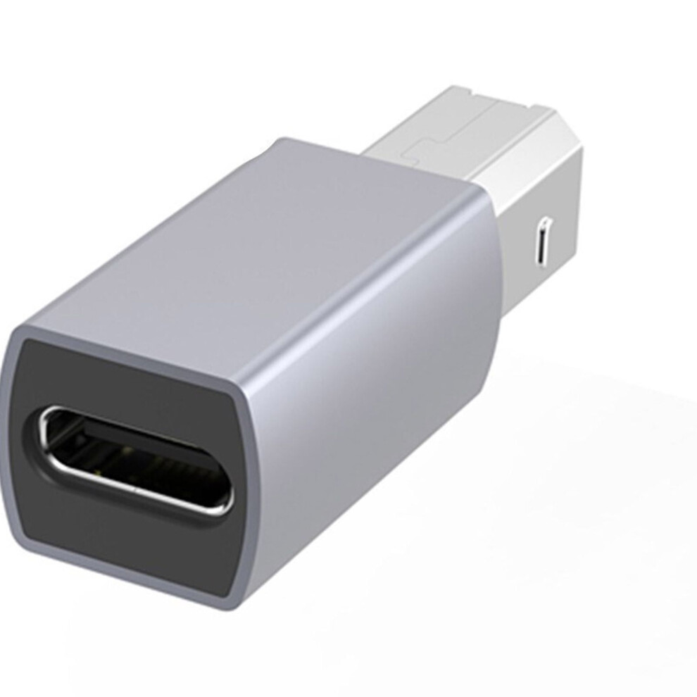 Usb B To Usb C Adapter Usb C Female To Printer Male Converter Type C To Usb B Connector Support Data Sync For Printer 9401284837275